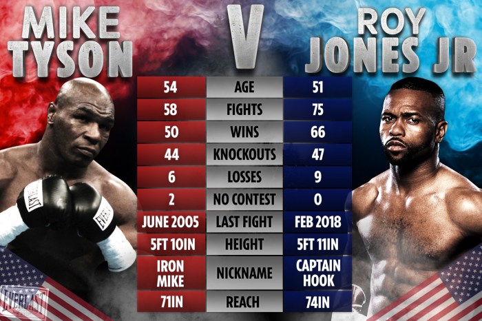 Tyson Vs Roy Jones Jr: Mirip Dua Paman yang Berkelahi di Pesta Barbeku